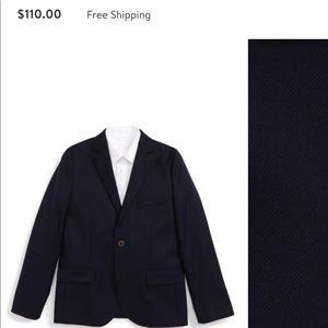 Nordstrom Boys Navy Blue Blazer